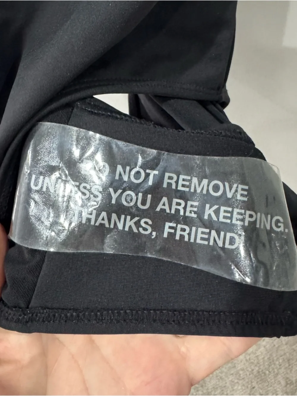 New! TA3 Size Large Plungey in Black Once Piece